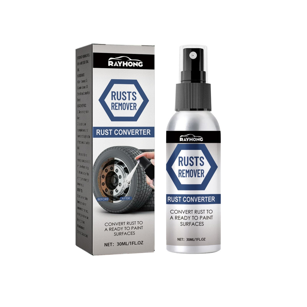 Spray convertisseur de rouille puissant