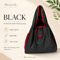Sac de courses pliable réutilisable – Grande capacité, léger et lavable