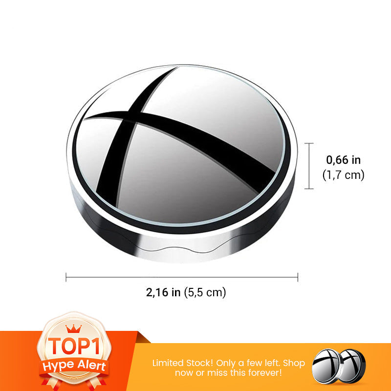 Miroir d'angle mort pour voiture (1 PAIRE)