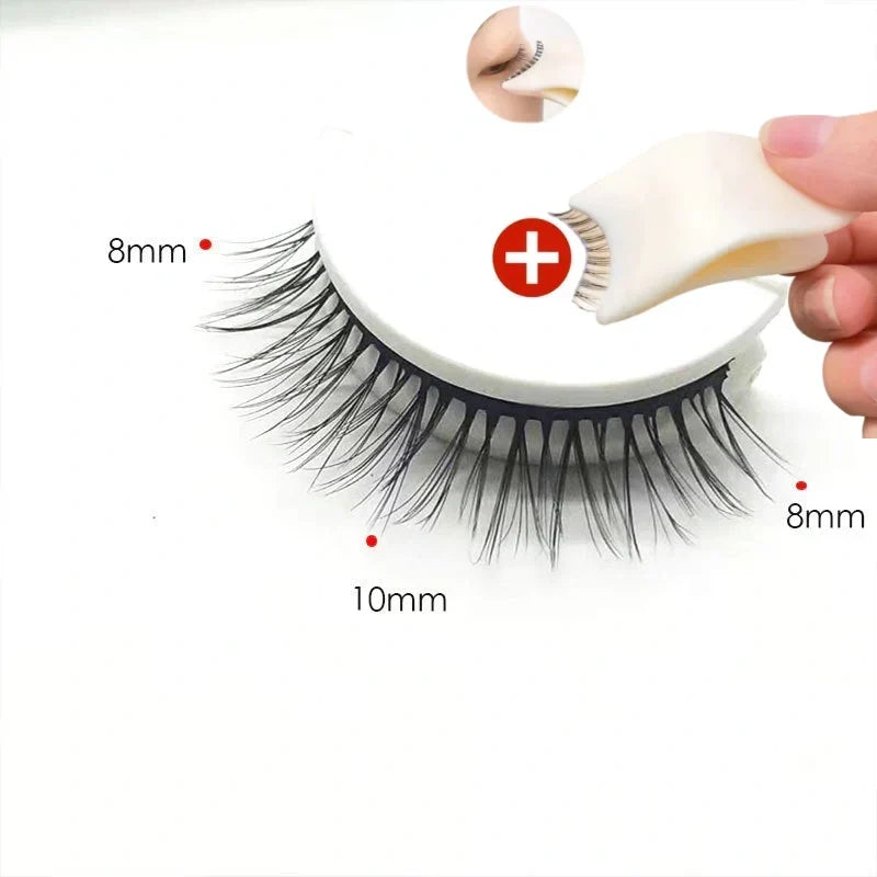 Faux cils autocollants réutilisables