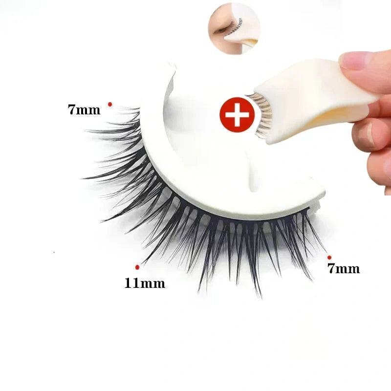 Faux cils autocollants réutilisables
