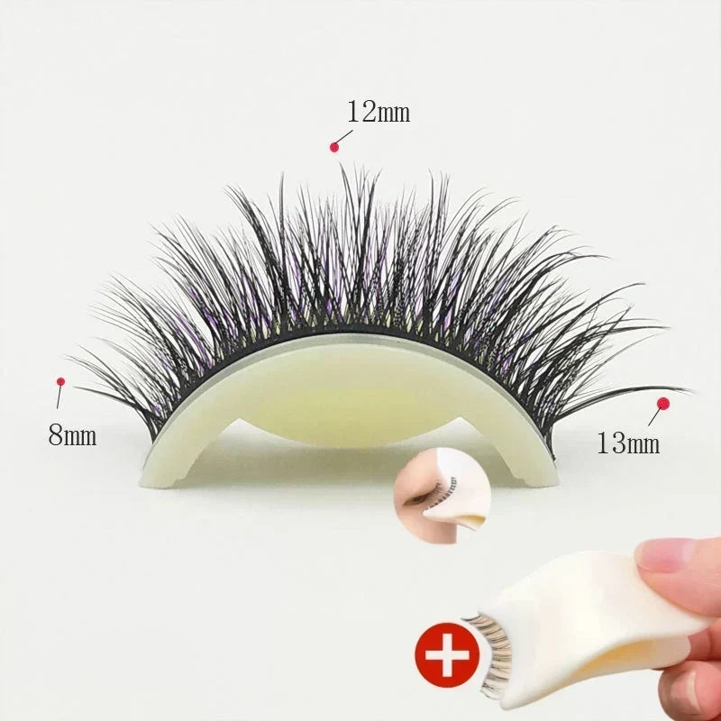 Faux cils autocollants réutilisables