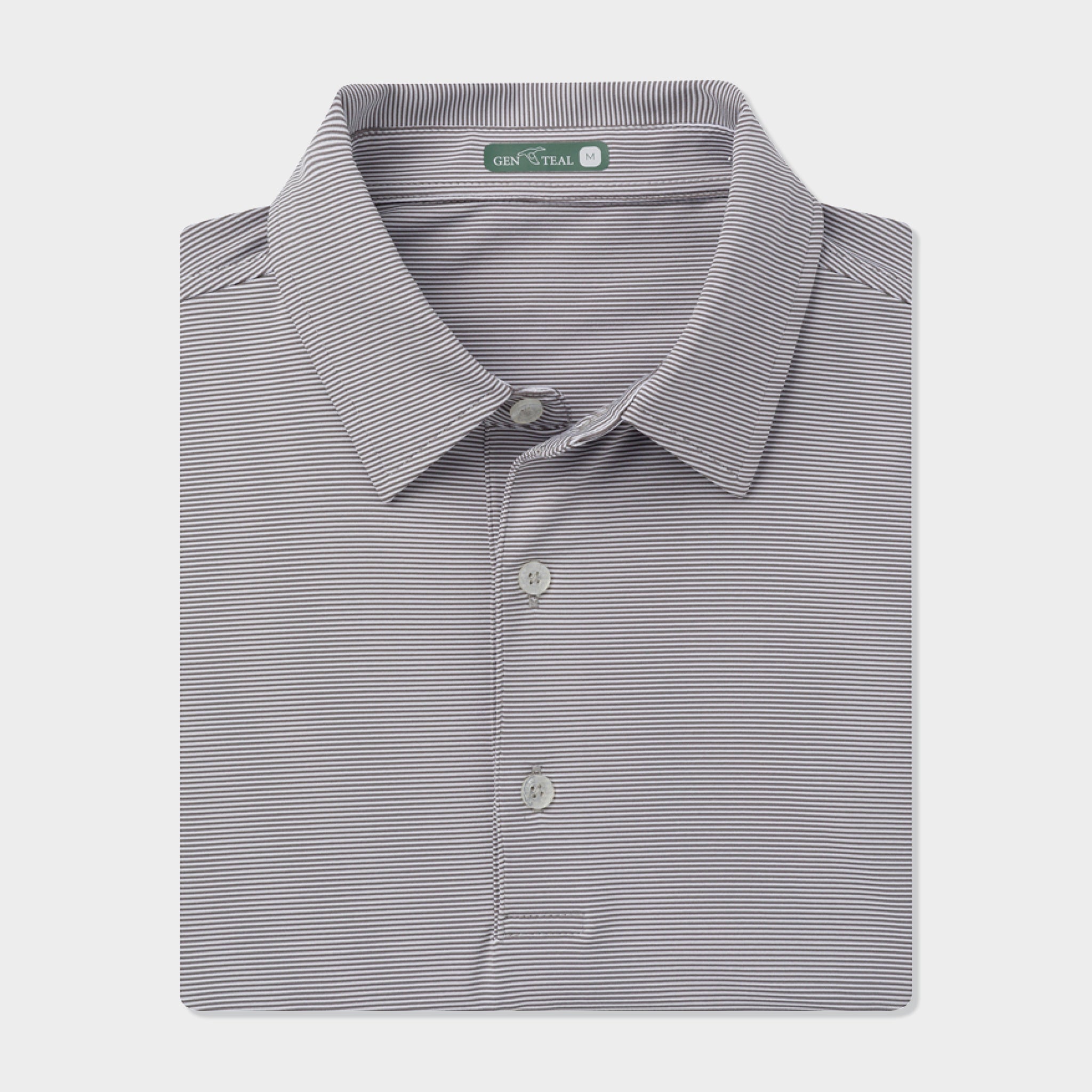Pinstripe Performance Polo