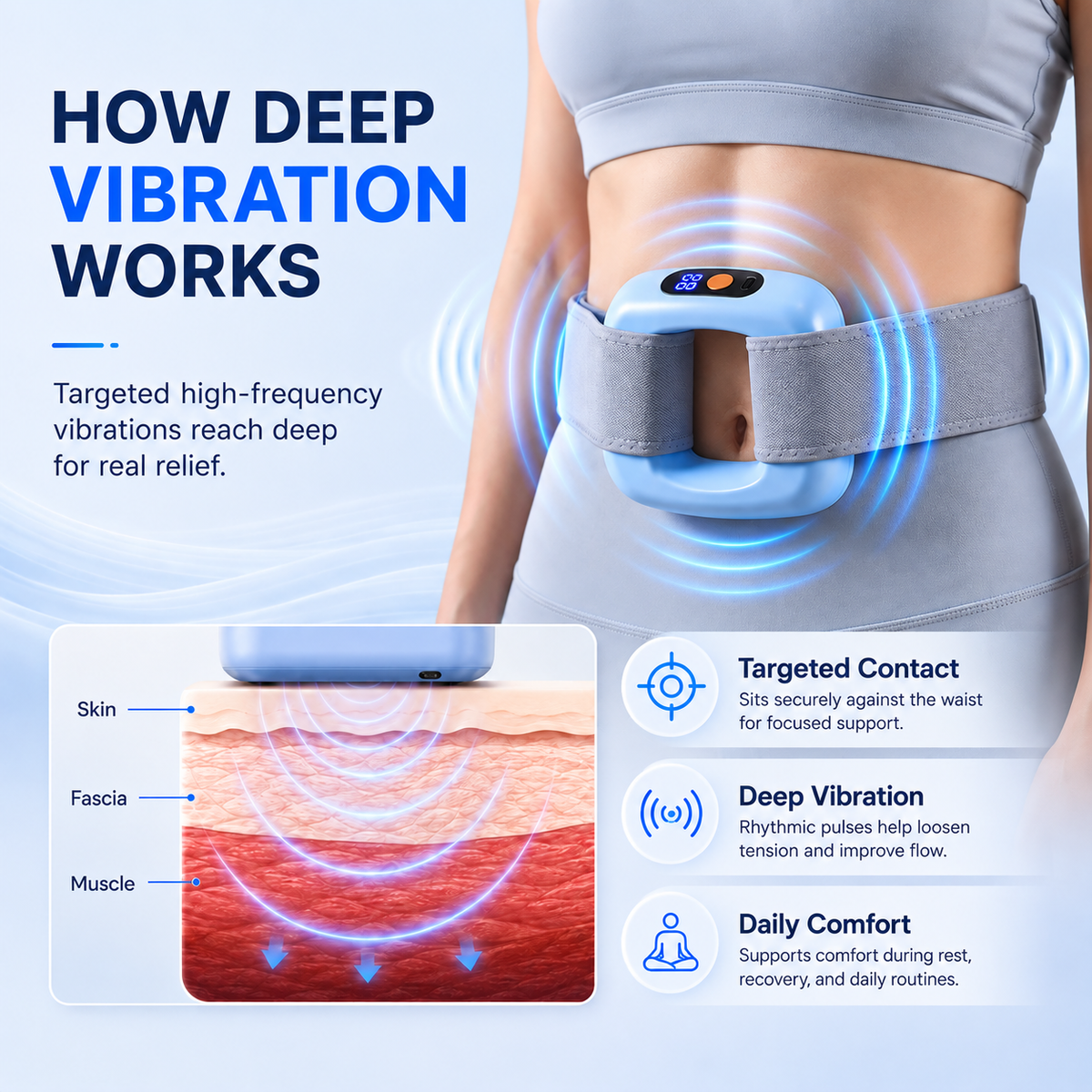 Anneau de massage multifonctionnel pour tout le corps