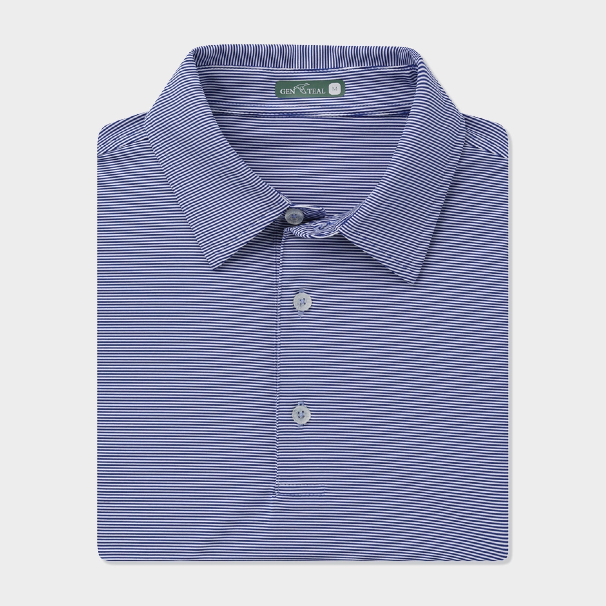 Pinstripe Performance Polo
