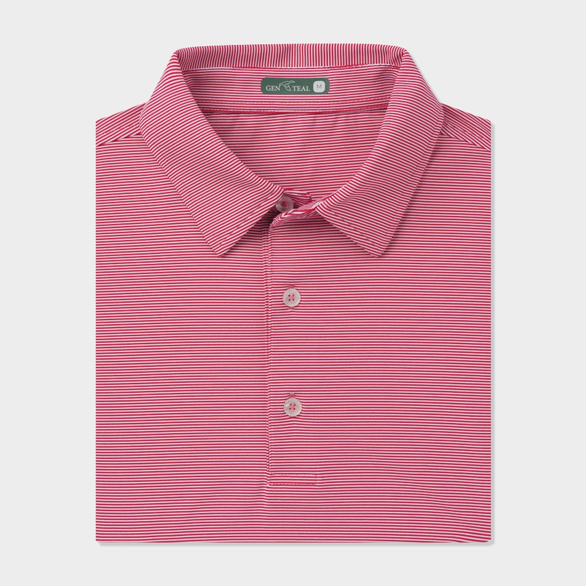 Pinstripe Performance Polo