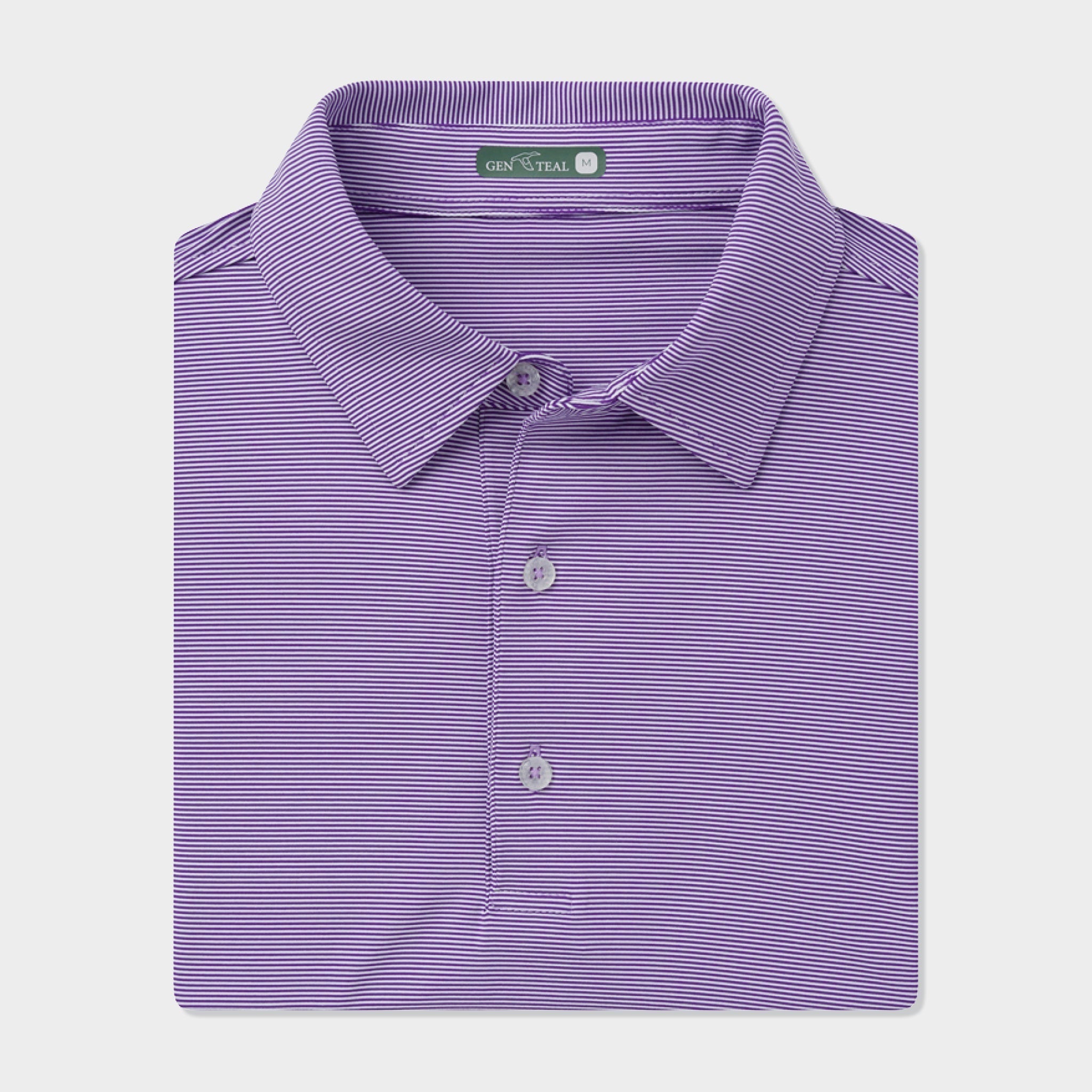 Pinstripe Performance Polo