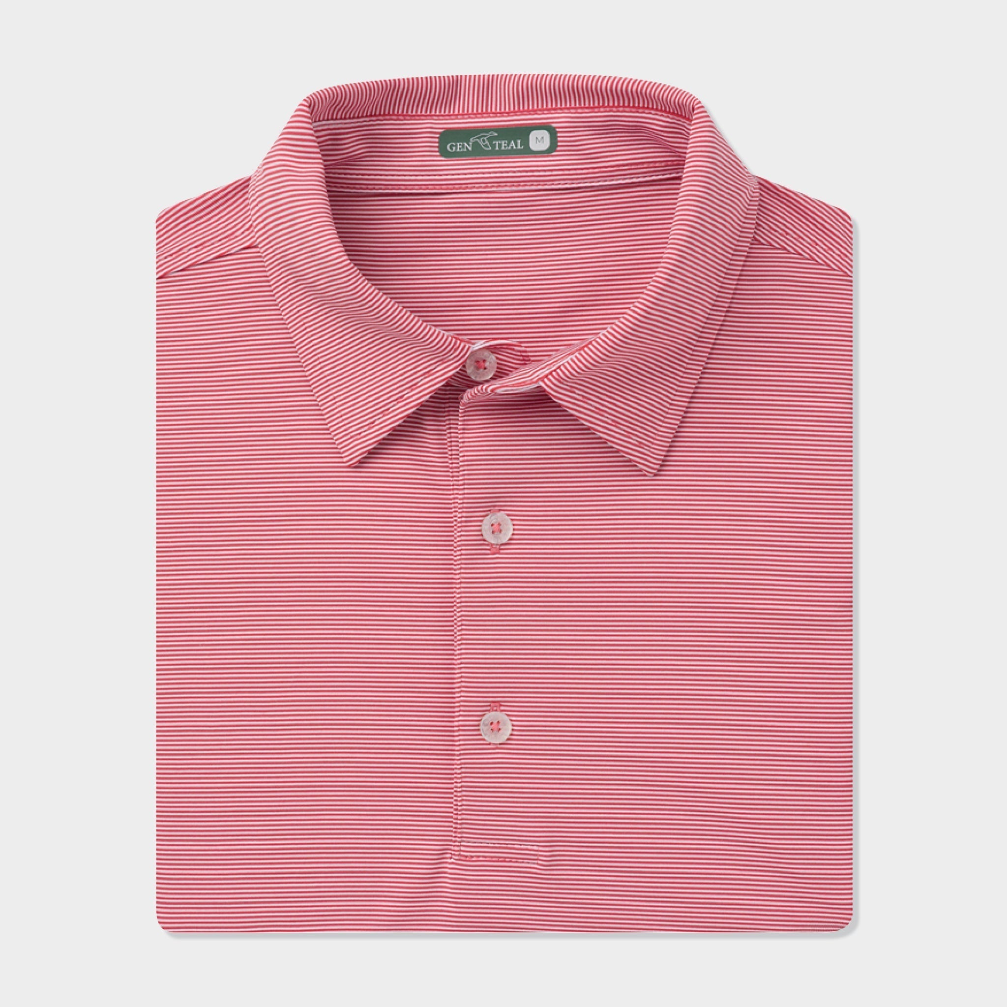 Pinstripe Performance Polo