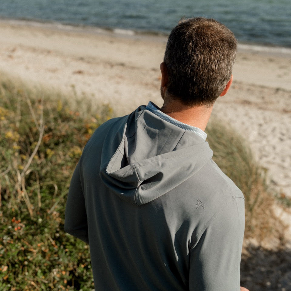 Sage Moisture-Wicking Performance Hoodie