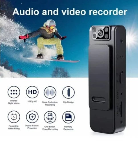 Mini caméra sportive portable HD1080P