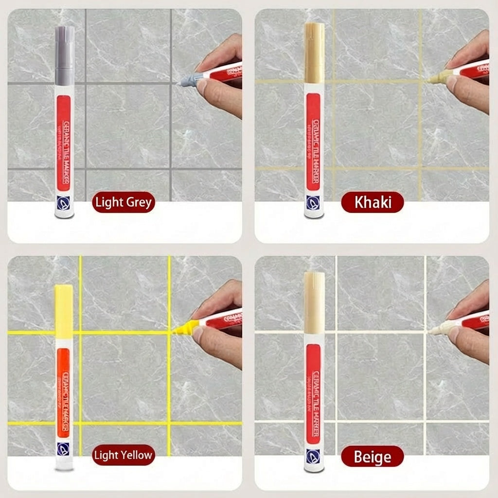 Stylo de Joint Anti-Moisissure & Imperméable pour Carreaux de Céramique