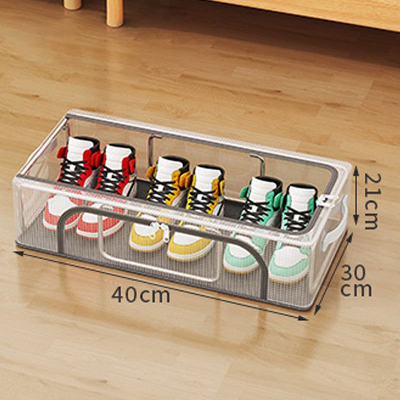 Boîte de rangement pour chaussures en PVC - Imperméable et pliable
