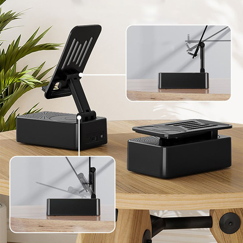 Idée cadeau : enceinte Bluetooth 3-en-1, support de téléphone et organisateur de bureau