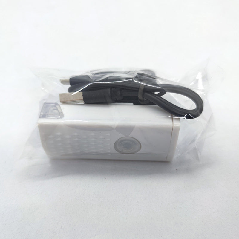 Phare de vélo LED étanche et rechargeable avec clip - Lumineux et durable