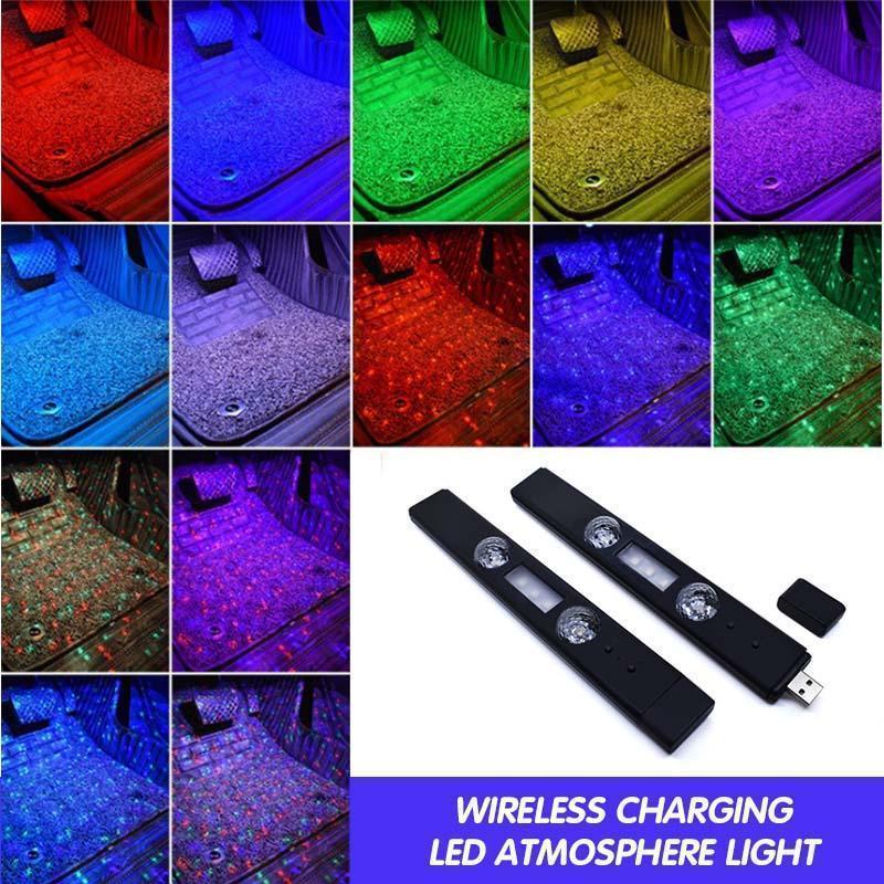 Lampe d'ambiance à LED avec recharge sans fil