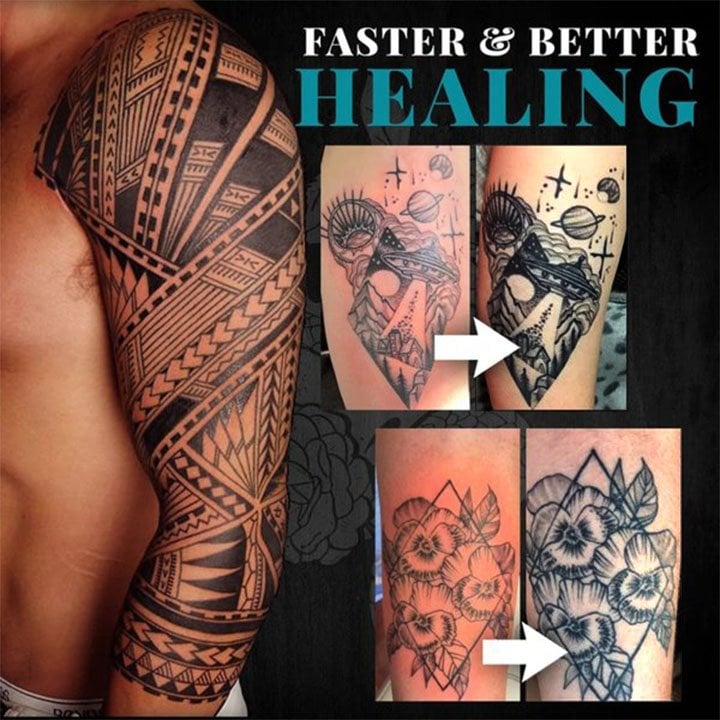 Baume de soin pour raviver l'éclat des tatouages