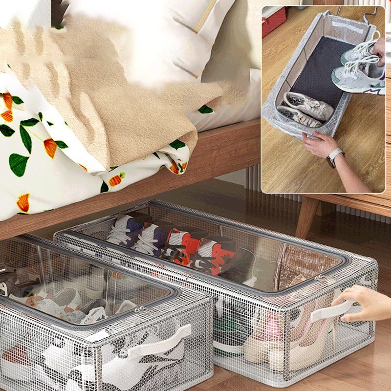 Boîte de rangement pour chaussures en PVC - Imperméable et pliable