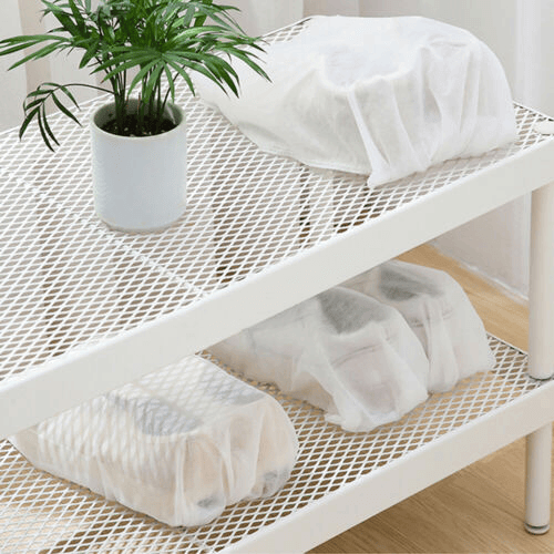 Sacs de rangement réutilisables pour chaussures avec cordon de serrage