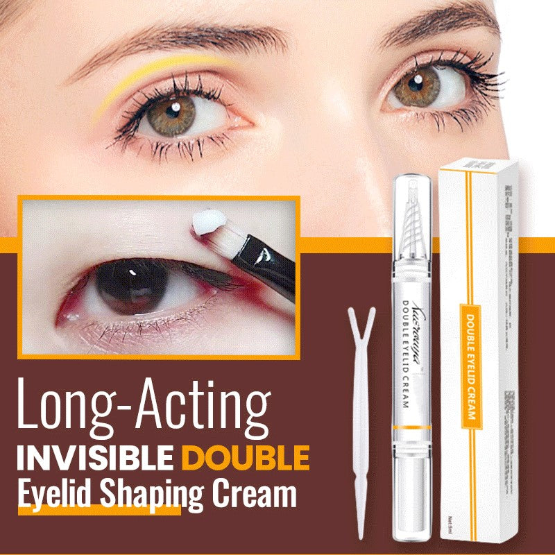 Crème longue durée invisible pour remodeler les paupières doubles