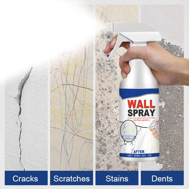Spray de réparation murale magique - Comble instantanément les fissures et les trous. Sans dégâts, bricolage facile.