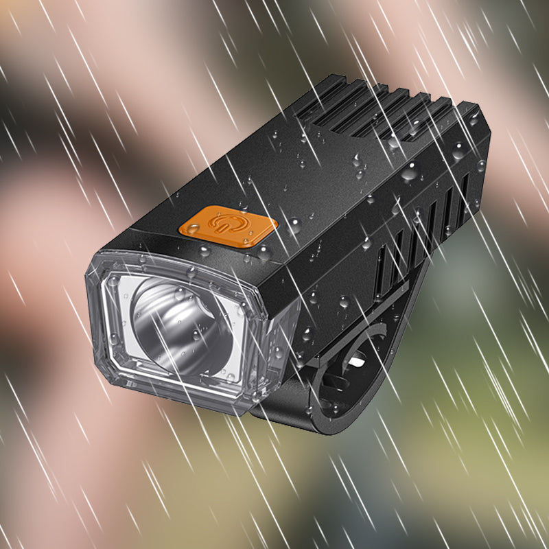Phare de vélo LED étanche et rechargeable avec clip - Lumineux et durable