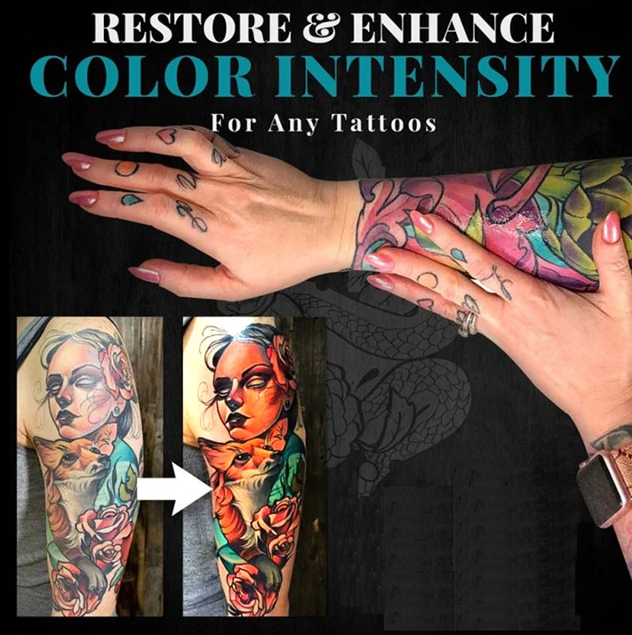 Baume de soin pour raviver l'éclat des tatouages