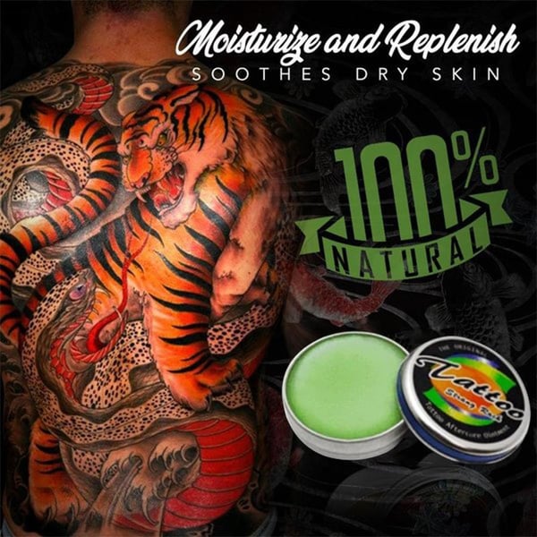 Baume de soin pour raviver l'éclat des tatouages