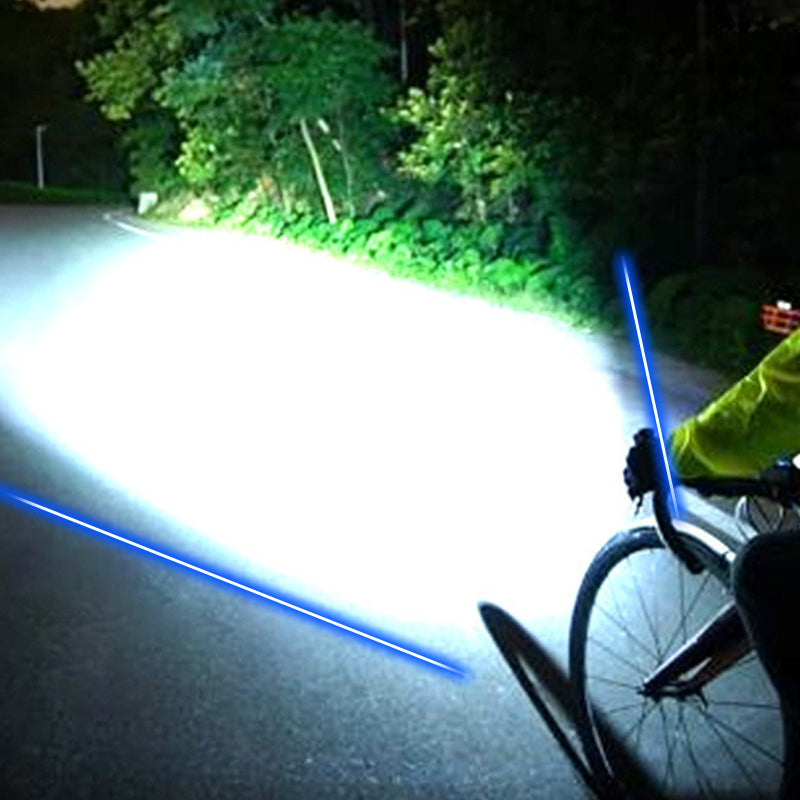 Phare de vélo LED étanche et rechargeable avec clip - Lumineux et durable