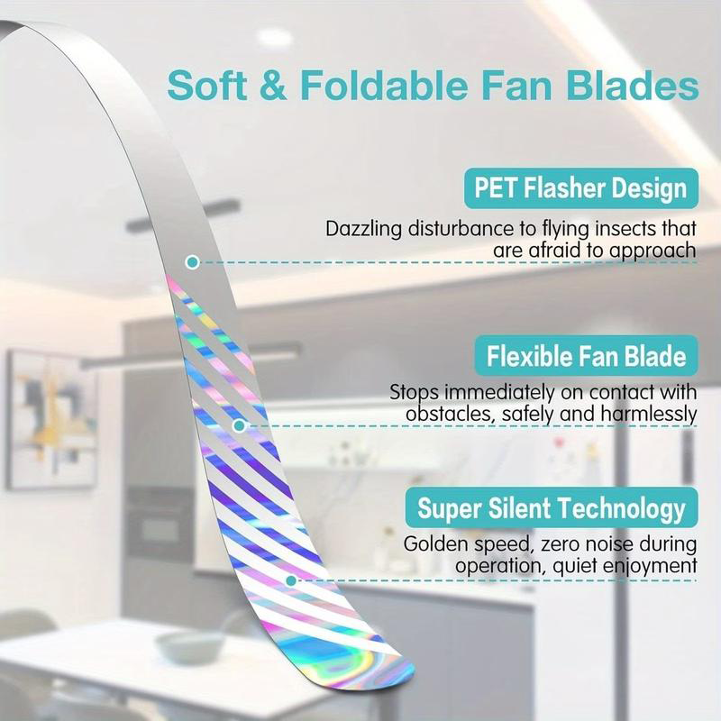 Ventilateur de table pour éloigner les mouches