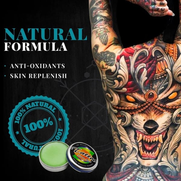 Baume de soin pour raviver l'éclat des tatouages