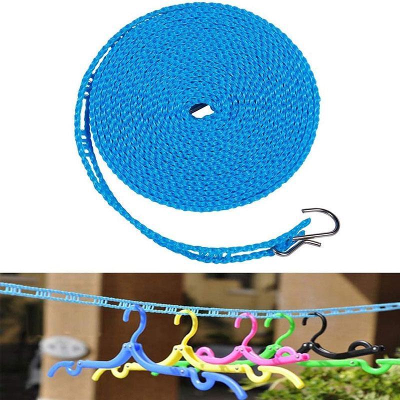 Corde à linge antidérapante coupe-vent