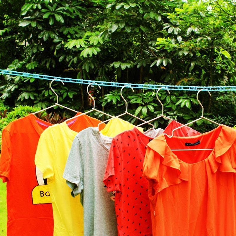 Corde à linge antidérapante coupe-vent