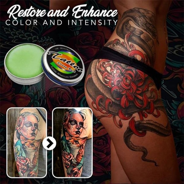 Baume de soin pour raviver l'éclat des tatouages
