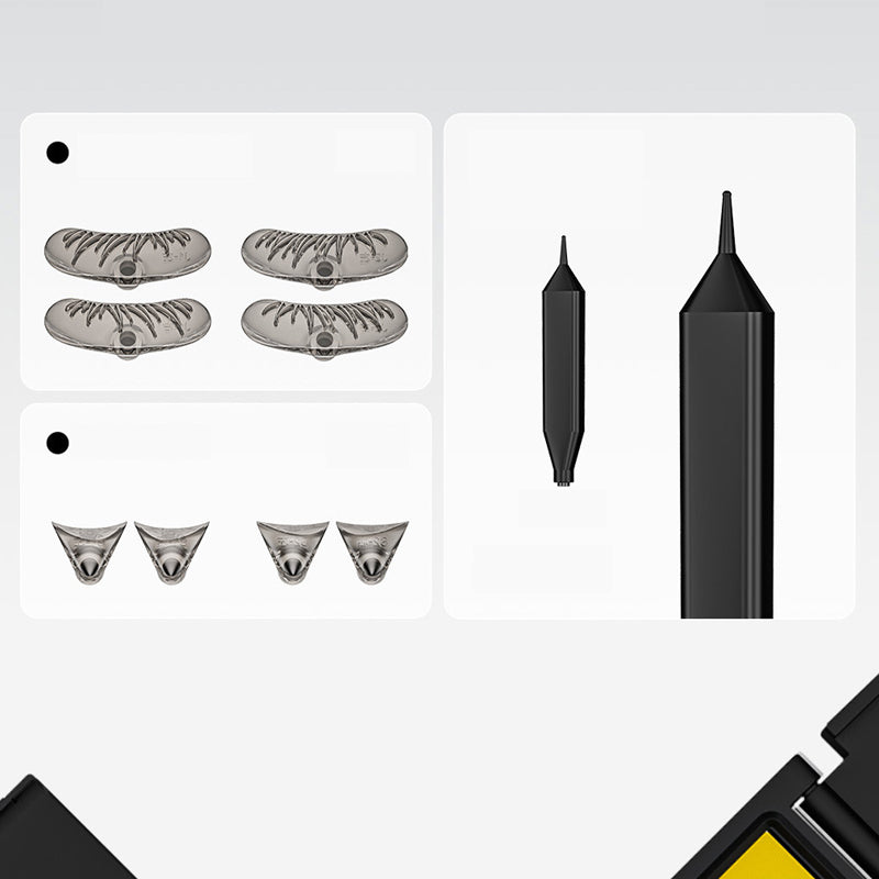 Kit 3-en-1 : Eyeliner et tampon pour cils inférieurs