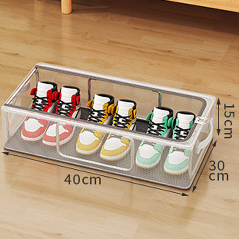 Boîte de rangement pour chaussures en PVC - Imperméable et pliable