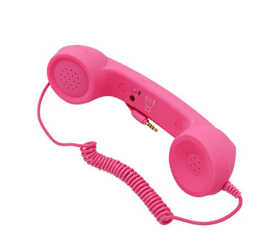 Combiné téléphonique vintage rétro Le cadeau de Noël le plus original ! Parfait pour les mélomanes