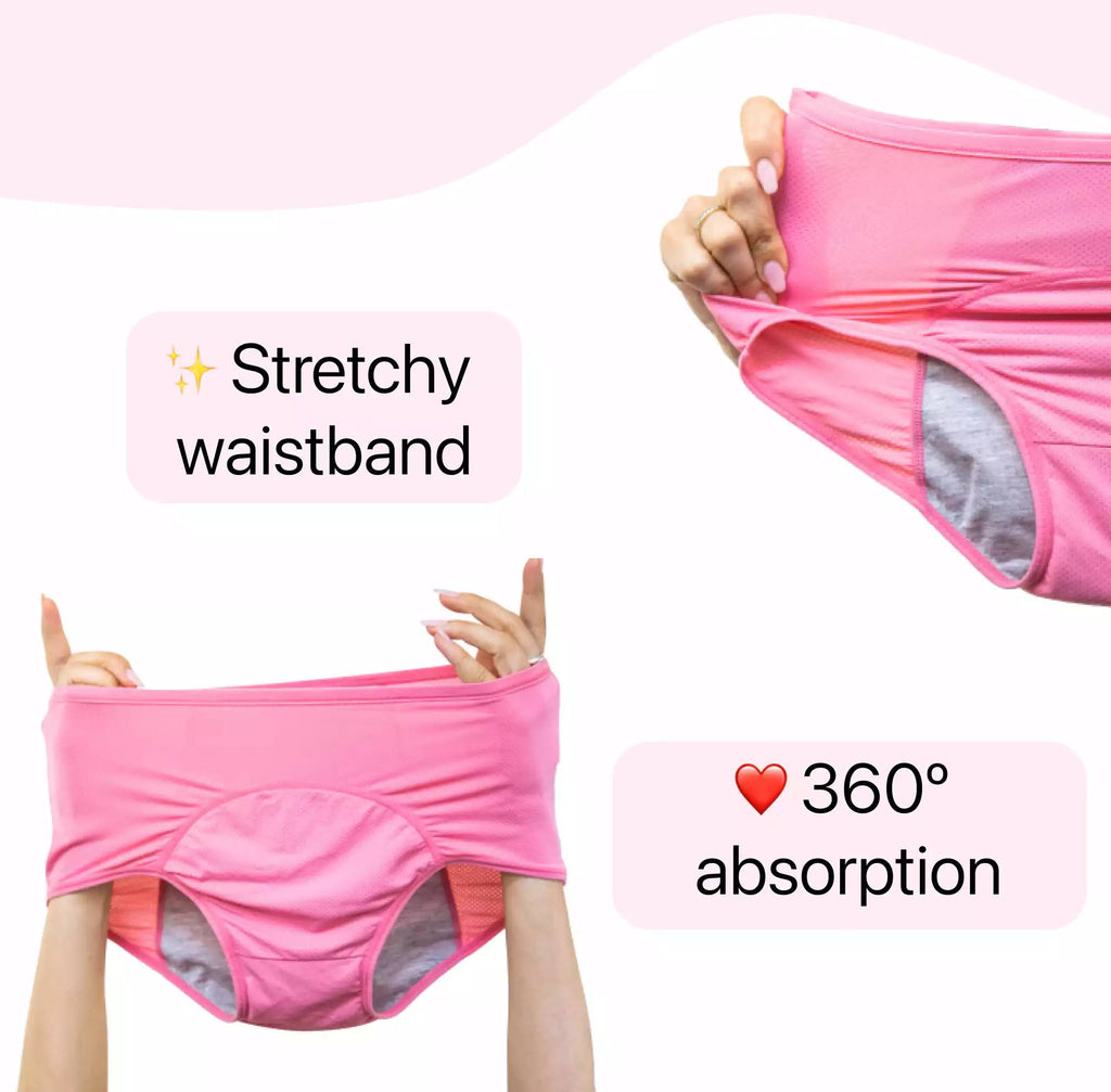 Lot de culottes taille haute anti-fuites 2026