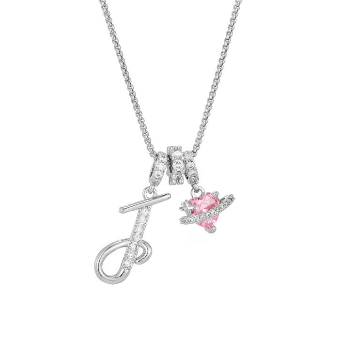 Colliers pendentifs 3 rangs avec initiales A-Z | Personnalisés et élégants