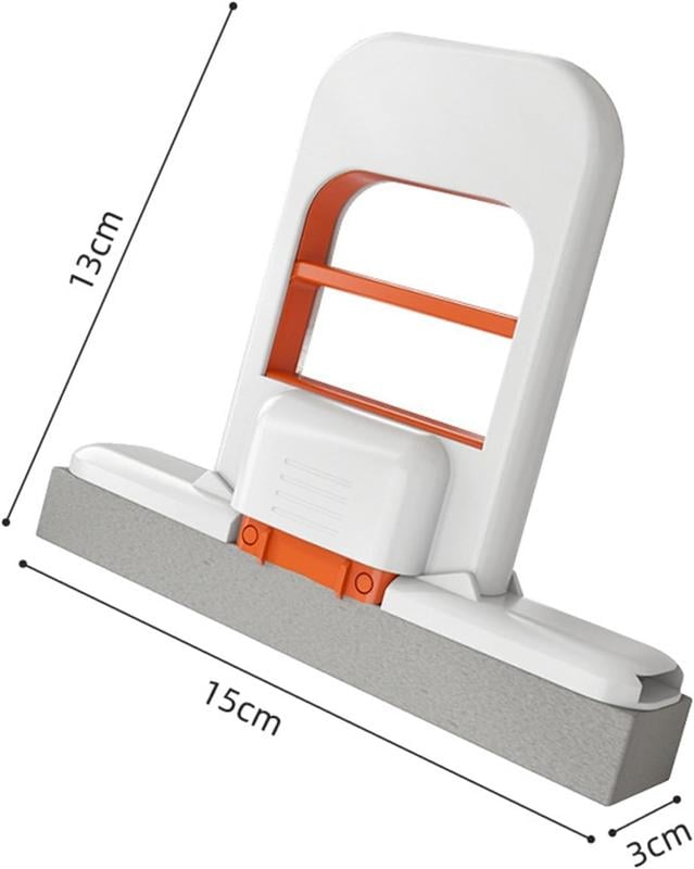 Mini balai serpillère pliable de bureau - Serpillère pour usage humide et sec