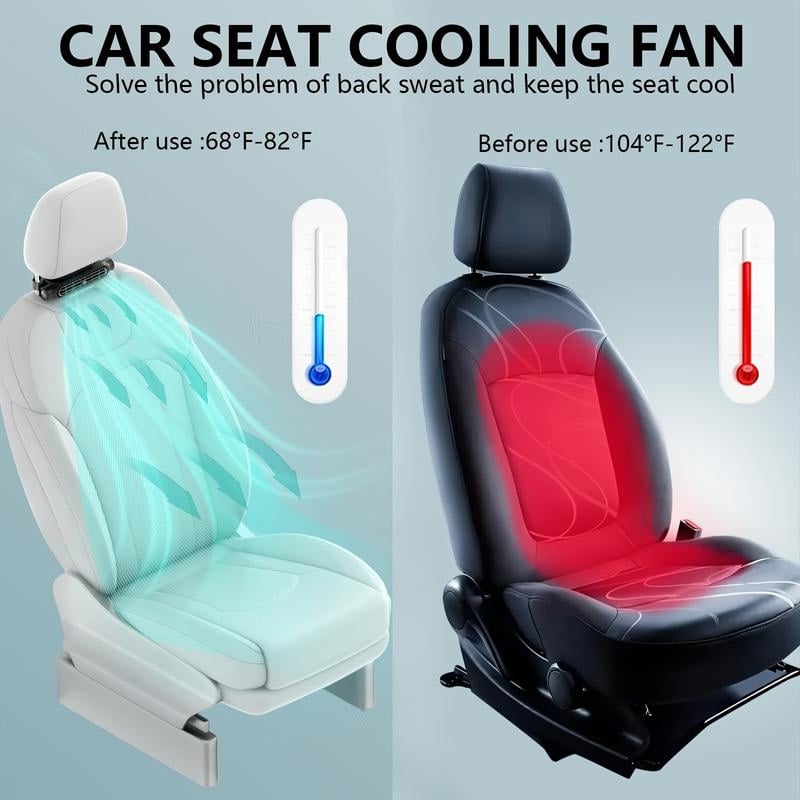 Ventilateur de refroidissement réglable pour sièges conducteur et passager