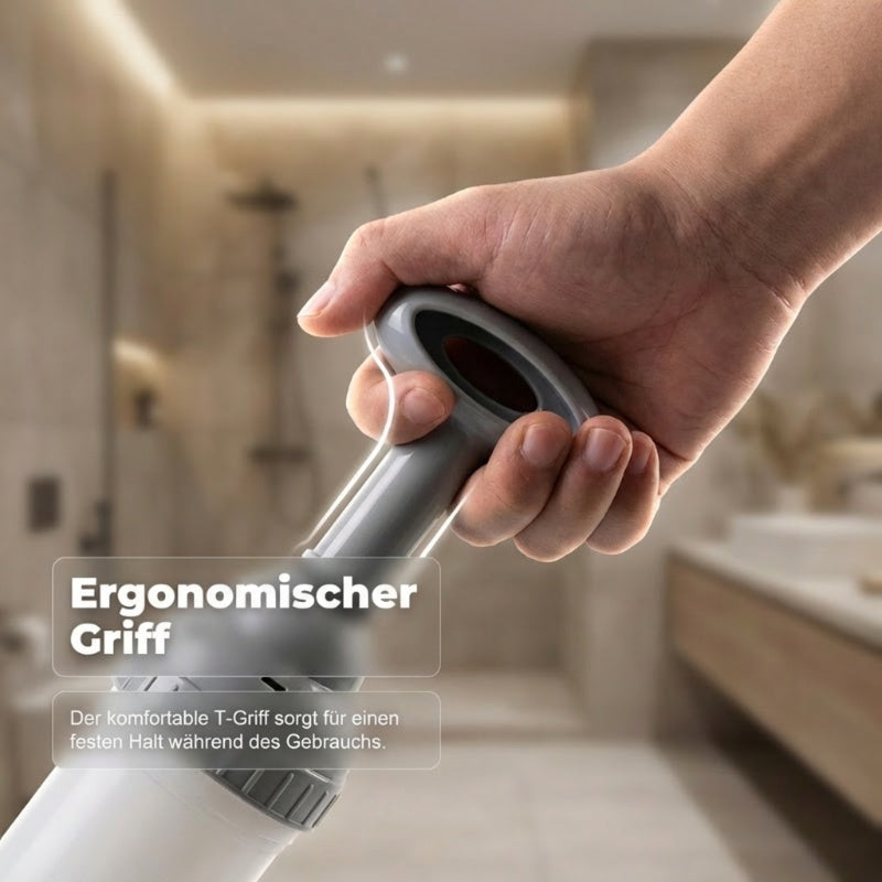 Déboucheur de tuyaux de toilettes à haute pression domestique – Élimination instantanée des blocages, sans produits chimiques, sans dégâts !