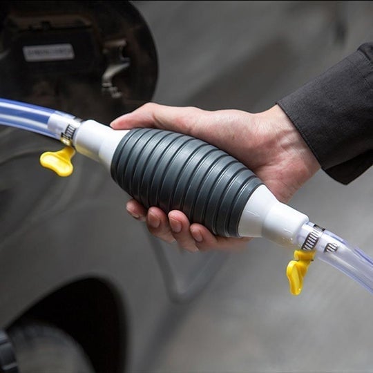 Extracteur de liquide multifonction – Pompe manuelle, tube de 1 à 3 m, pour essence/huile/eau