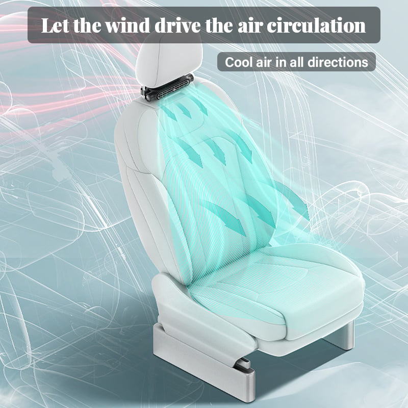 Ventilateur de refroidissement réglable pour sièges conducteur et passager