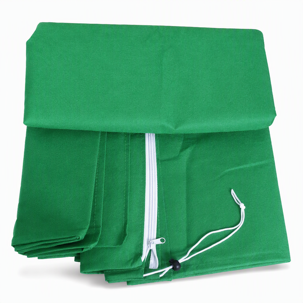 Housse de protection antigel non tissée pour plantes, protection contre le froid hivernal avec cordon de serrage et fermeture éclair pour arbustes et arbres