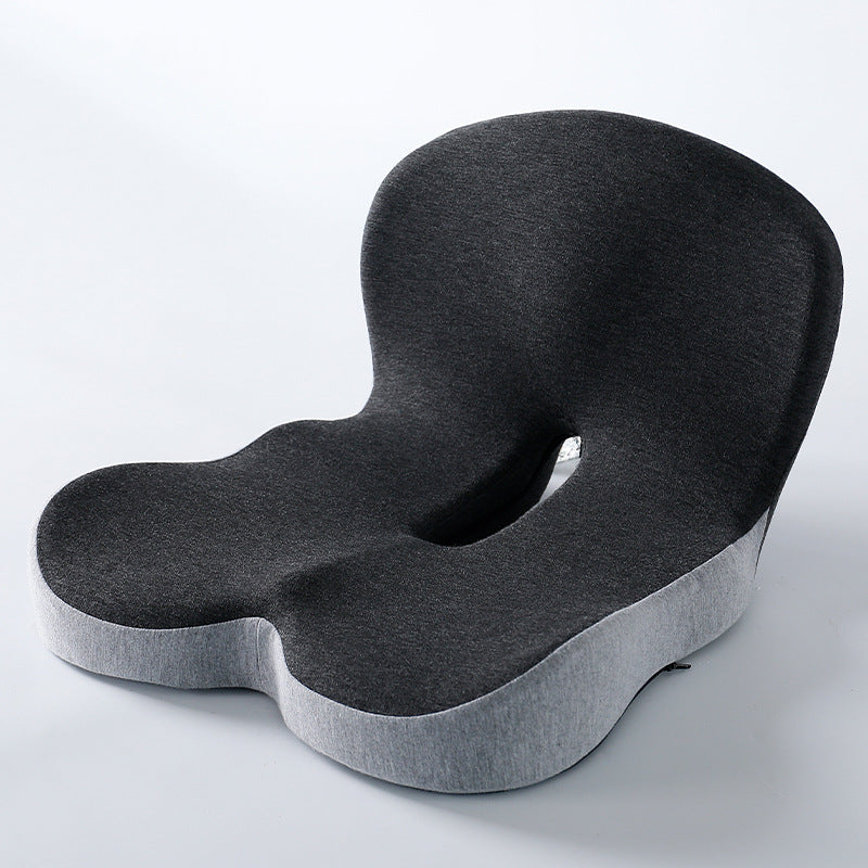 MAINTENANT ! Coussin d'assise en mousse à mémoire de forme antidérapant - Soulagement de la sciatique, maille respirante et ajustement universel