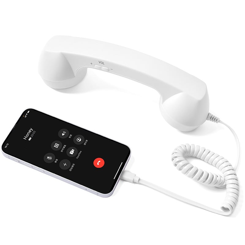 Combiné téléphonique vintage rétro Le cadeau de Noël le plus original ! Parfait pour les mélomanes