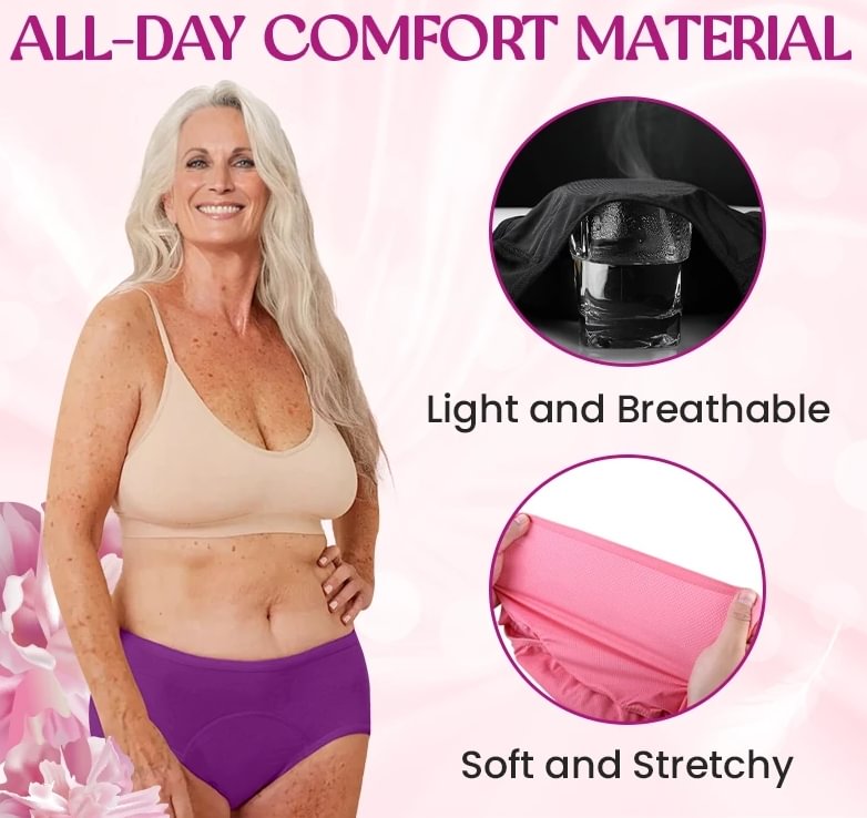 Lot de culottes taille haute anti-fuites 2026