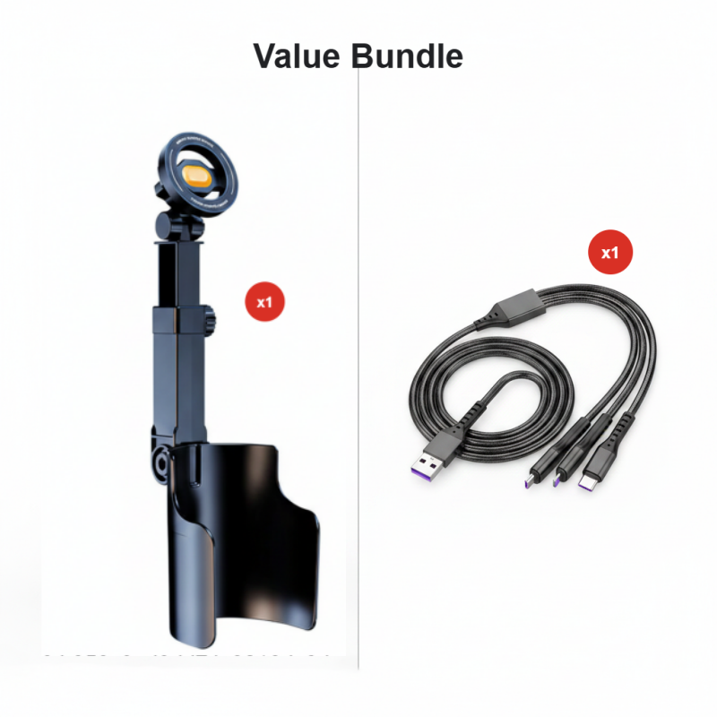 Support Téléphone Voiture Porte-Gobelet – Réglable à 360°, Aimant Puissant N52, Utilisation à Une Main, Compatible Tous Téléphones, Modèles Magnétiques Stables et à Pince pour une Conduite Sûre
