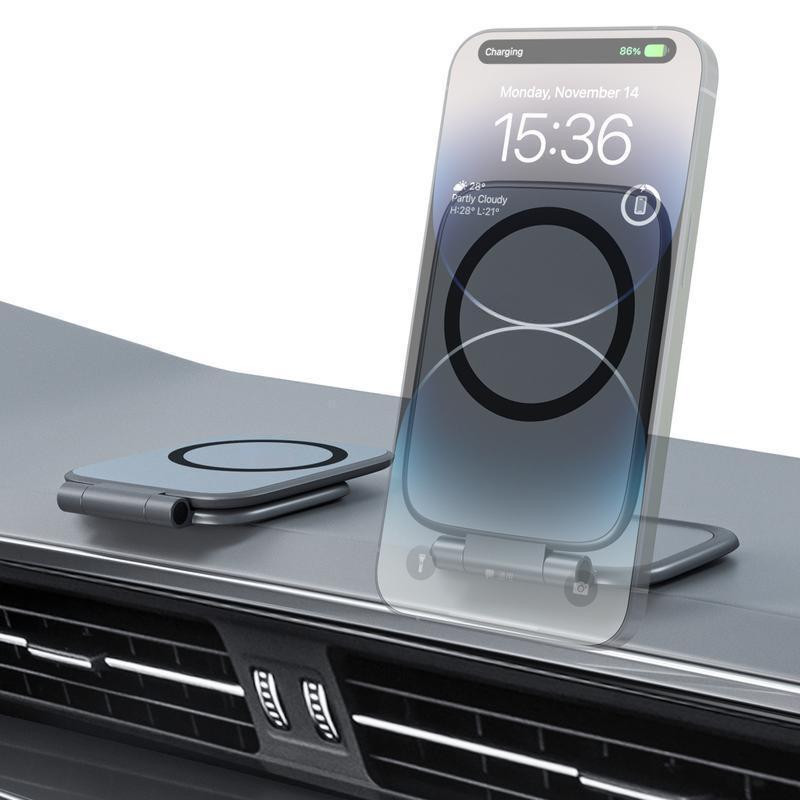 Support de Téléphone Magnétique Super Adhérent—Colle comme un Aimant, Tient comme un Roc !