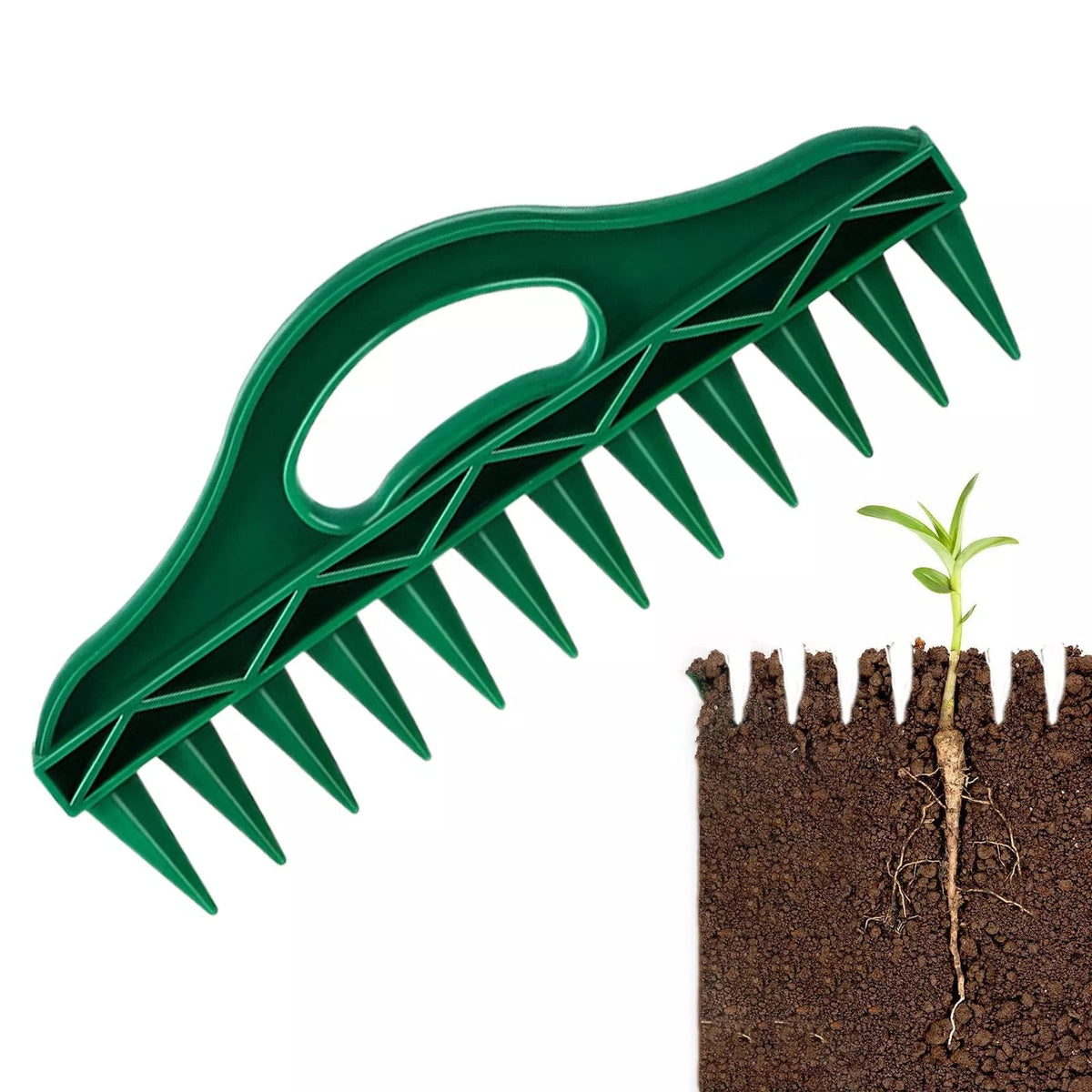 Semoir et Piquet de Semis de Jardin – Outil de Plantation de Précision à 12 Trous